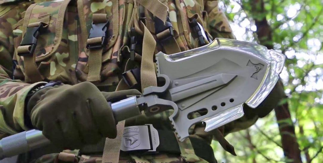 ForgeShovel | Compact Tactical Spade for Outdoor Adventures Decorique.de