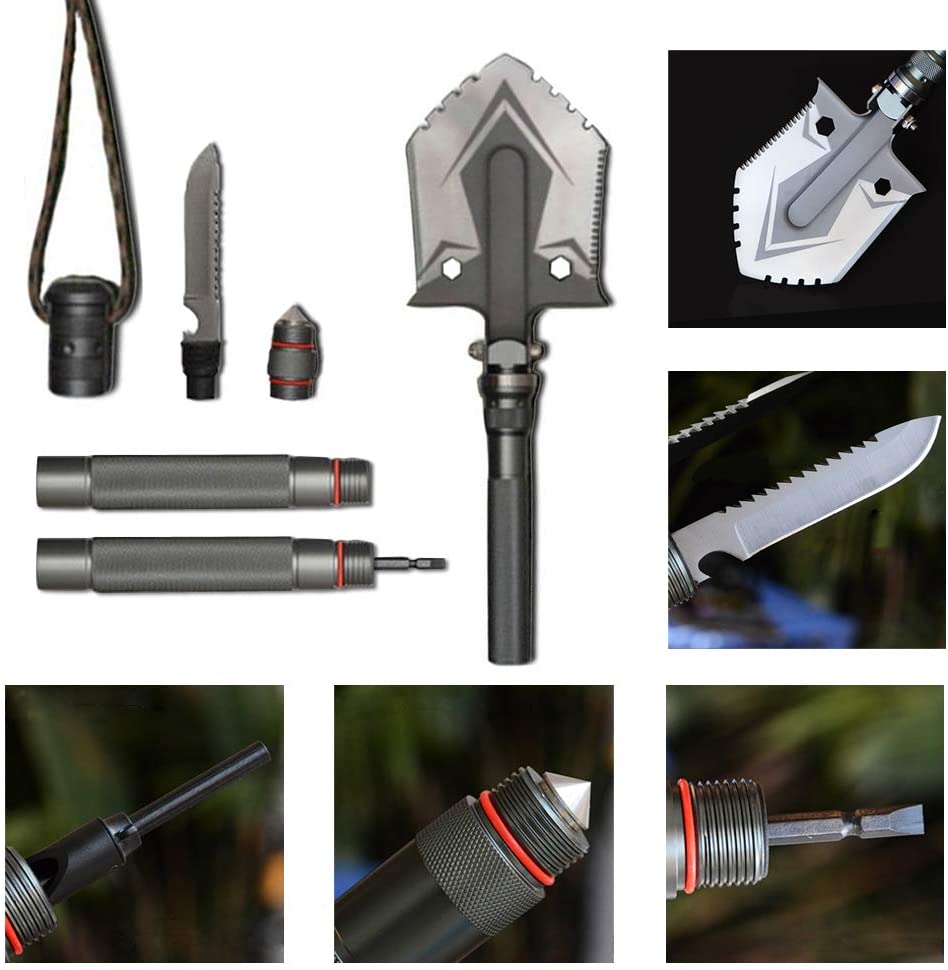 ForgeShovel | Compact Tactical Spade for Outdoor Adventures Decorique.de