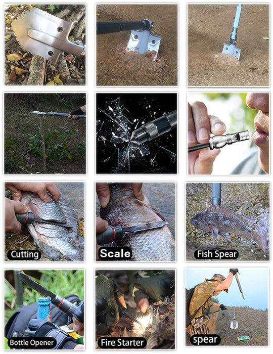 ForgeShovel | Compact Tactical Spade for Outdoor Adventures Decorique.de