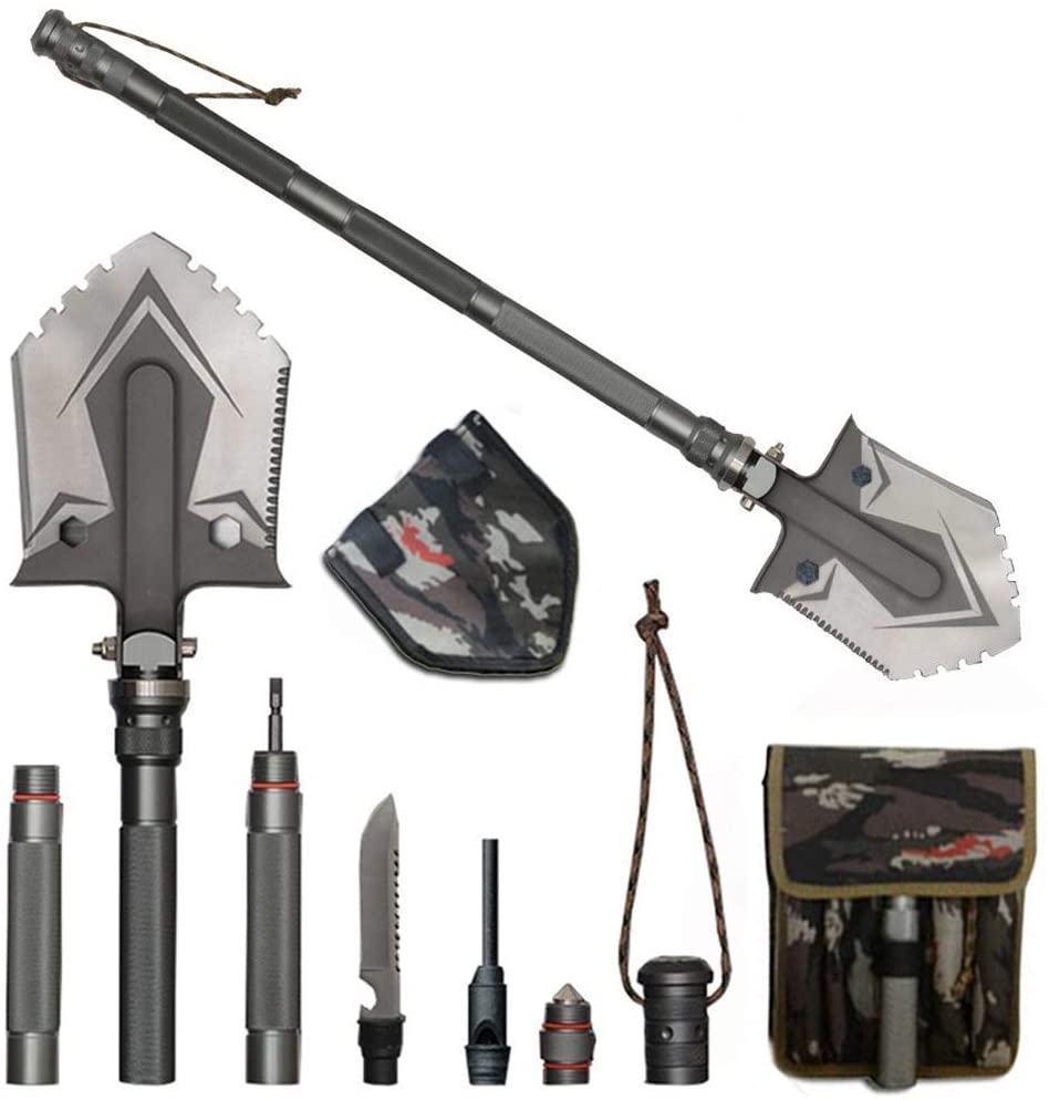 ForgeShovel | Compact Tactical Spade for Outdoor Adventures Decorique.de