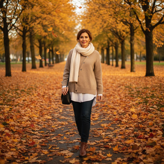 Franka | Bequeme Kaschmir-Strickjacke Decorique.de