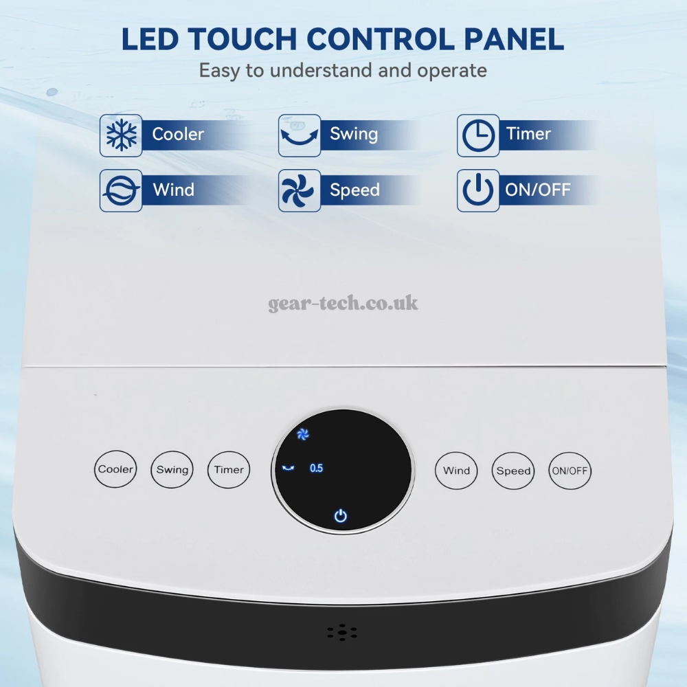 FreshBreeze | Klimaanlage – Tragbar & Fensterlos mit Fernbedienung Decorique.de