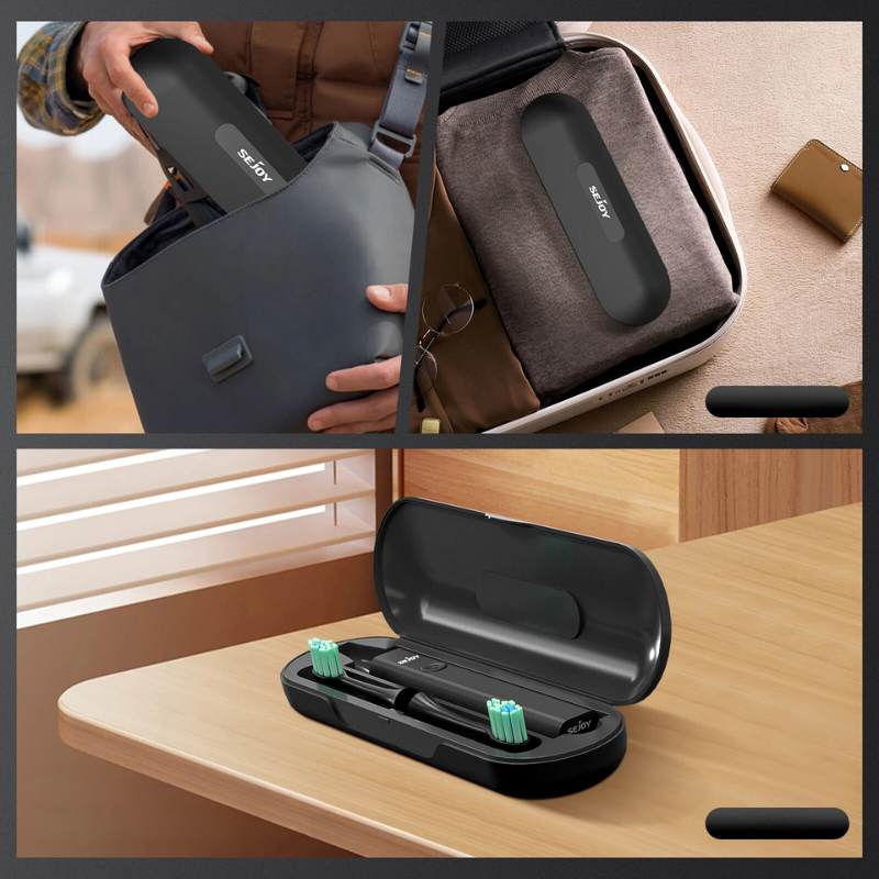 FreshPulse | Wiederaufladbare Zahnbürste mit Bürstenköpfen Decorique.de