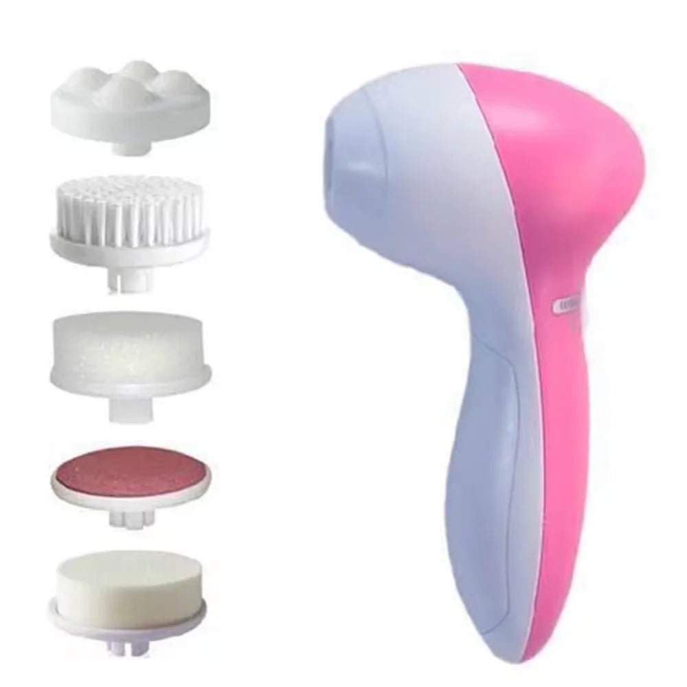 FreshSonic | 5-in-1 Gesichtspflege- und Massagegerät Rosa Decorique.de