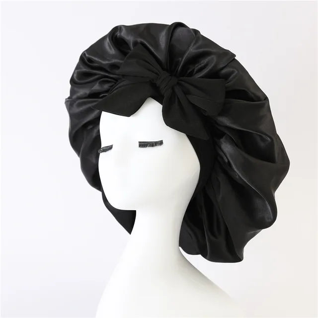 FrizzFree | Seiden-Satin-Bonnet – Erwachen Sie mit perfektem Haar Decorique.de