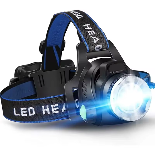 TrailTorch | Wiederaufladbare Stirnlampe für jedes Wetter