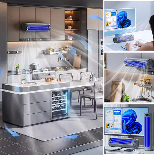 FrostiCool | Wandmontierbarer Raumkühler mit Akku Decorique.de