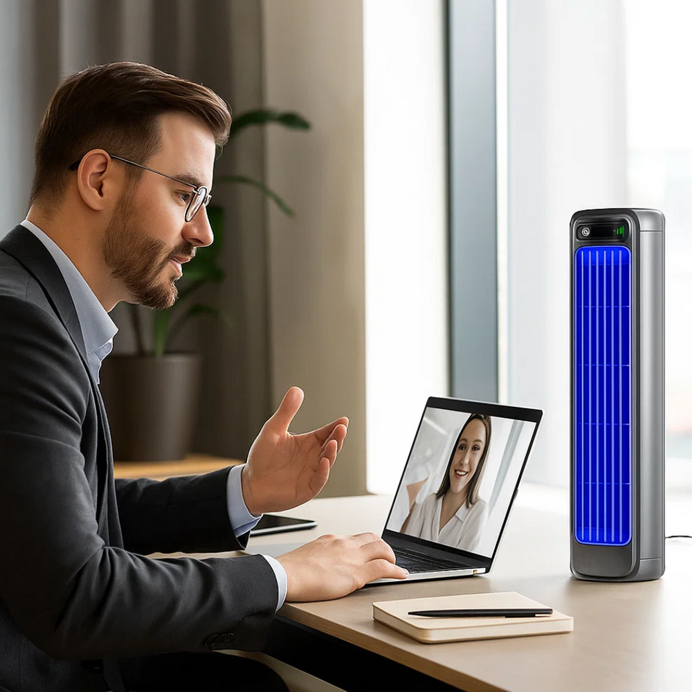 FrostiCool | Wandmontierbarer Raumkühler mit Akku Decorique.de