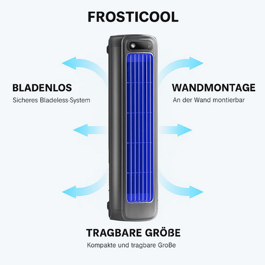 FrostiCool | Wandmontierbarer Raumkühler mit Akku Decorique.de