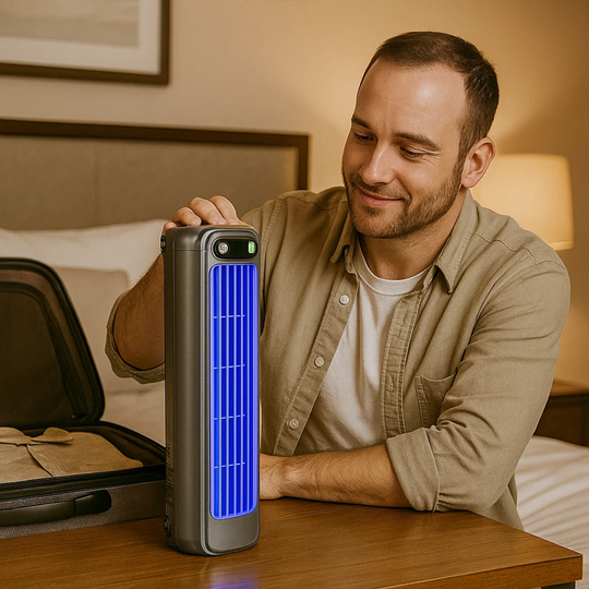 FrostiCool | Wandmontierbarer Raumkühler mit Akku Decorique.de