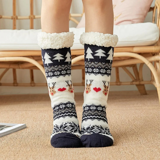 FuzzyWarm | Flauschige Winter-Plüschsocken für Damen Decorique.de