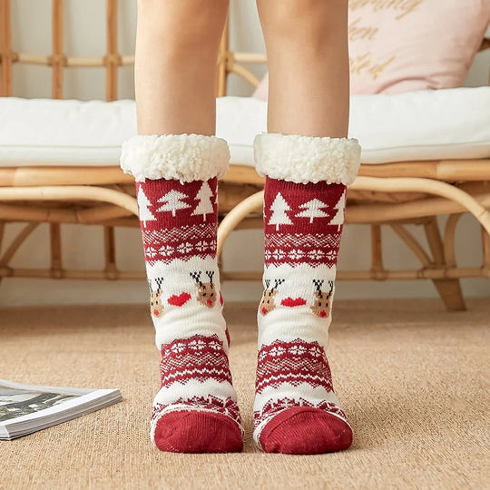 FuzzyWarm | Flauschige Winter-Plüschsocken für Damen Decorique.de