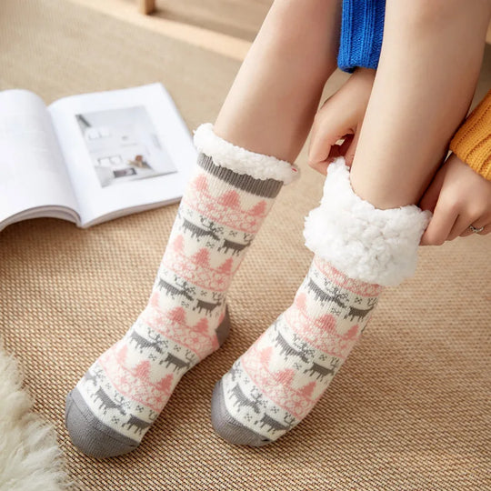 FuzzyWarm | Flauschige Winter-Plüschsocken für Damen Decorique.de