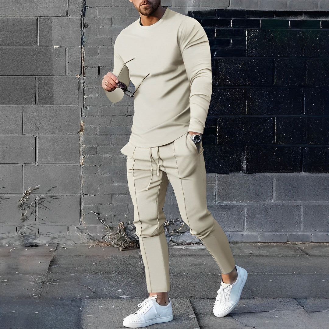 Gab | Pullover und Hose für Männer Beige Decorique.de