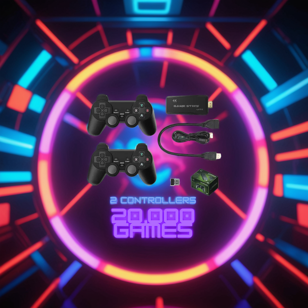 GamePort | Retro-Spielkonsole mit 20.000 Klassikern Decorique.de