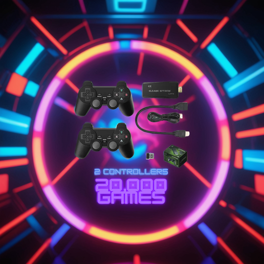 GamePort | Retro-Spielkonsole mit 20.000 Klassikern Decorique.de