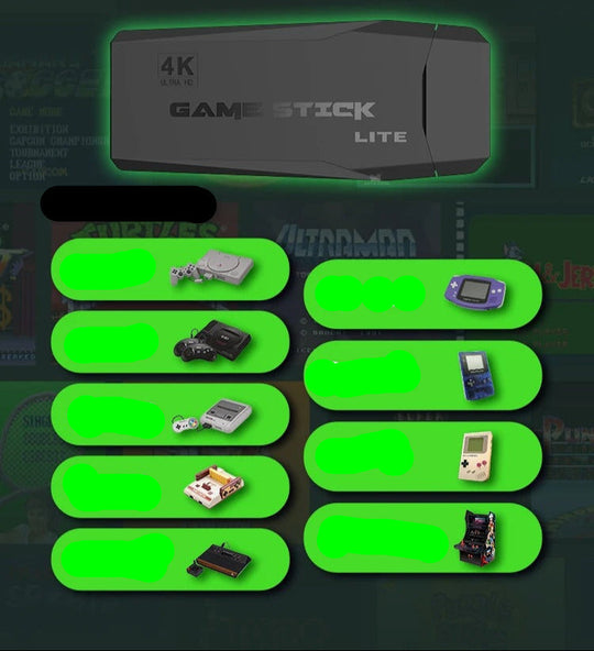 GamePort | Retro-Spielkonsole mit 20.000 Klassikern Decorique.de