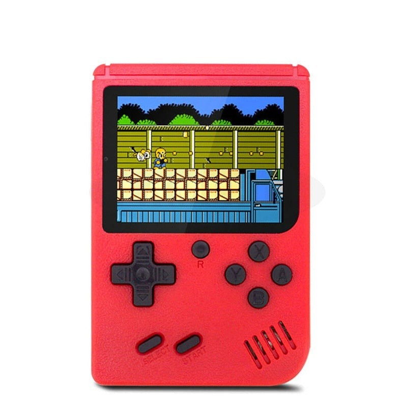 GameVault | Tragbare Retro-Spielkonsole mit 400 Klassikern Einzelspieler Rot Decorique.de
