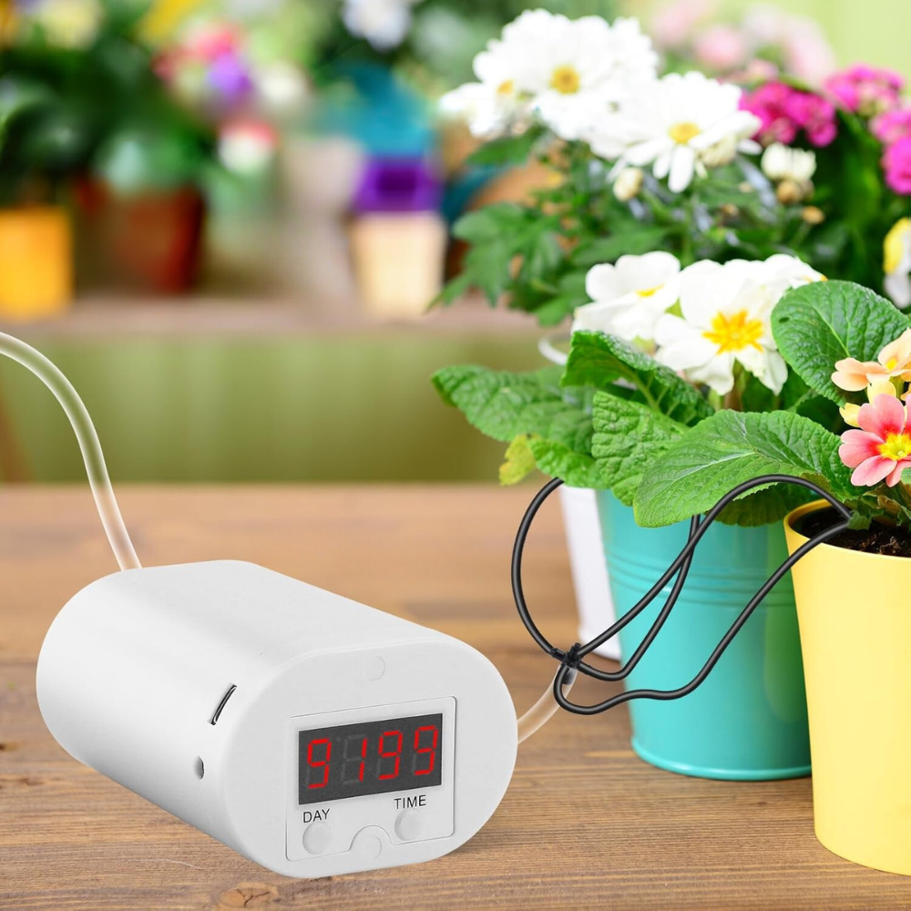 GardenFlow | Smartes Auto-Bewässerungssystem mit App-Steuerung Für 8 Topfpflanzen Decorique.de
