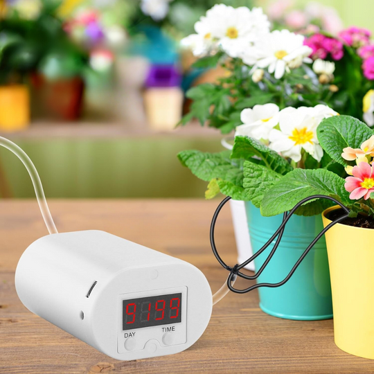 GardenFlow | Smartes Auto-Bewässerungssystem mit App-Steuerung Für 8 Topfpflanzen Decorique.de