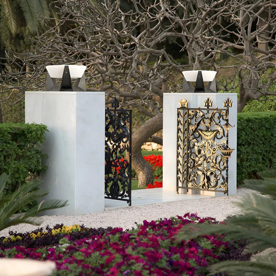 ShintoShine | Luxuriöse Solar-Gartenlampe im japanischen Stil