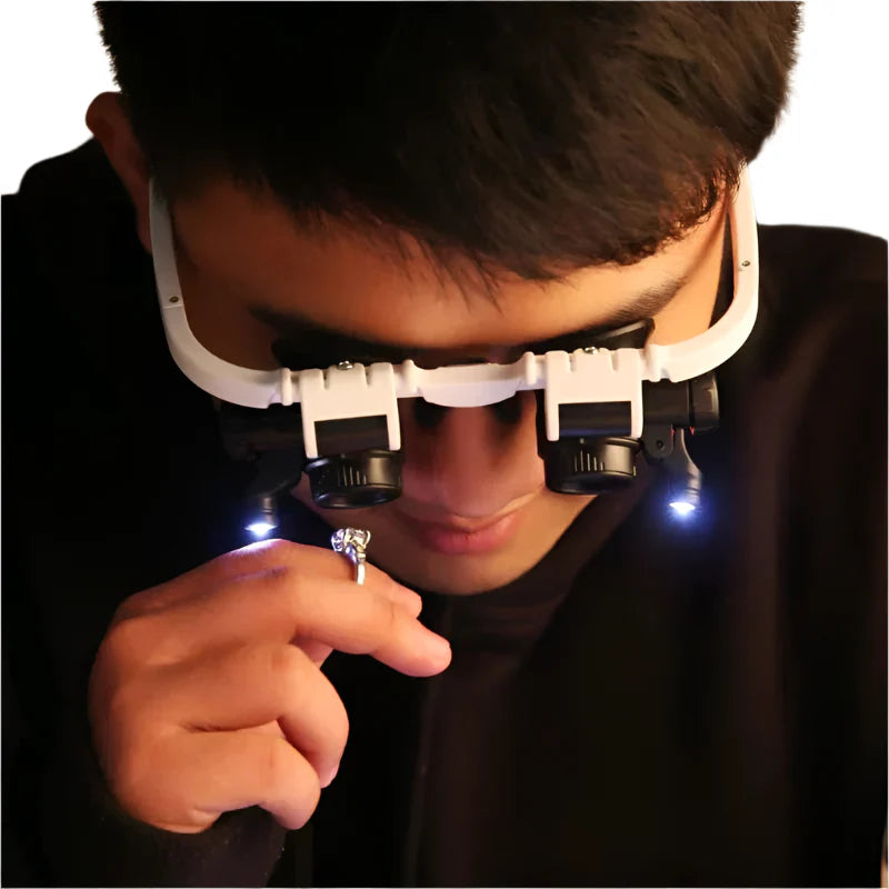 UniView | Vergrößerungsbrille – Lupe für Handwerk & Hobby