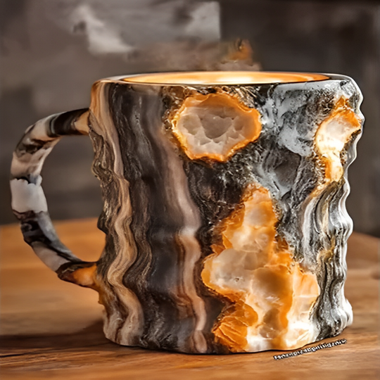 GemCup | Neue Mineral-Kristall-Kaffeetassen Felsen Decorique.de