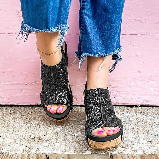 Georgia | Schmerzfreie Orthopädische Wandersandalen Decorique.de