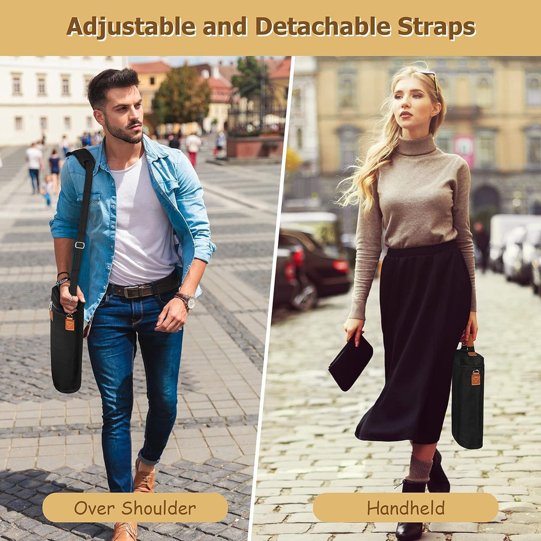 VinoCarry | Isolierte Doppel-Weinflaschen-Tasche – 1+1 GRATIS Aktion