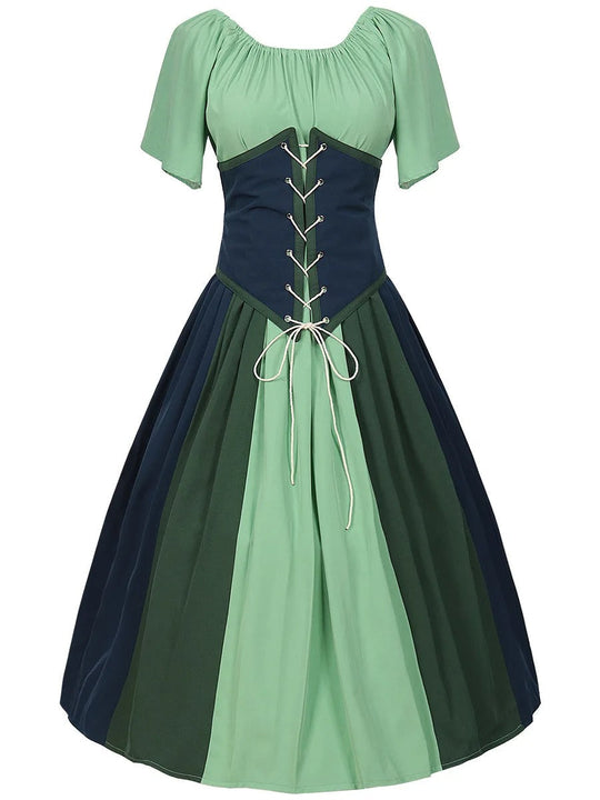 Gipfelstern | Damen-Dirndl – Zeitlose Herbstmode Grün Decorique.de