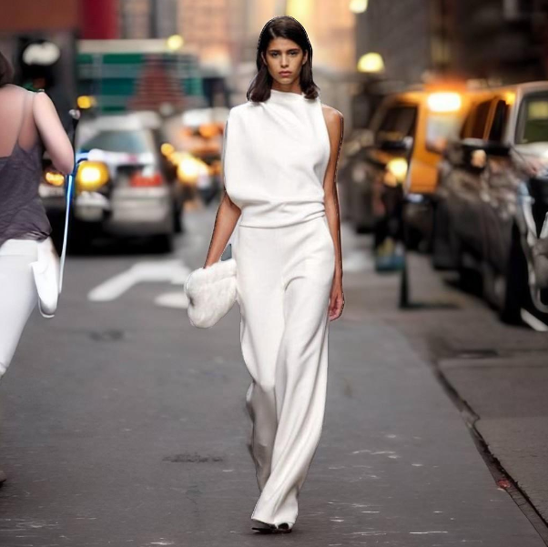 GiulianaLuxe | Damen-Jumpsuit Asymmetrischer Chic mit femininer Raffinesse Weiß Decorique.de