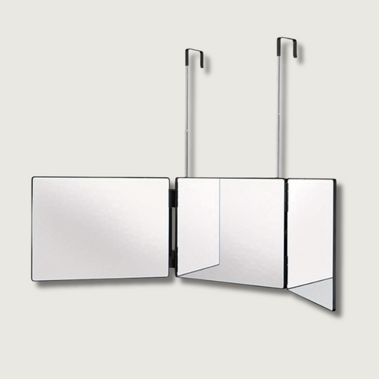 GlamAura | Drehbarer 3-seitiger Spiegel zum Stylen Decorique.de