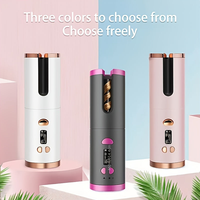 GlamGo | Kabelloser Lockenstab mit Schnellaufheizung & Auto-Off Decorique.de