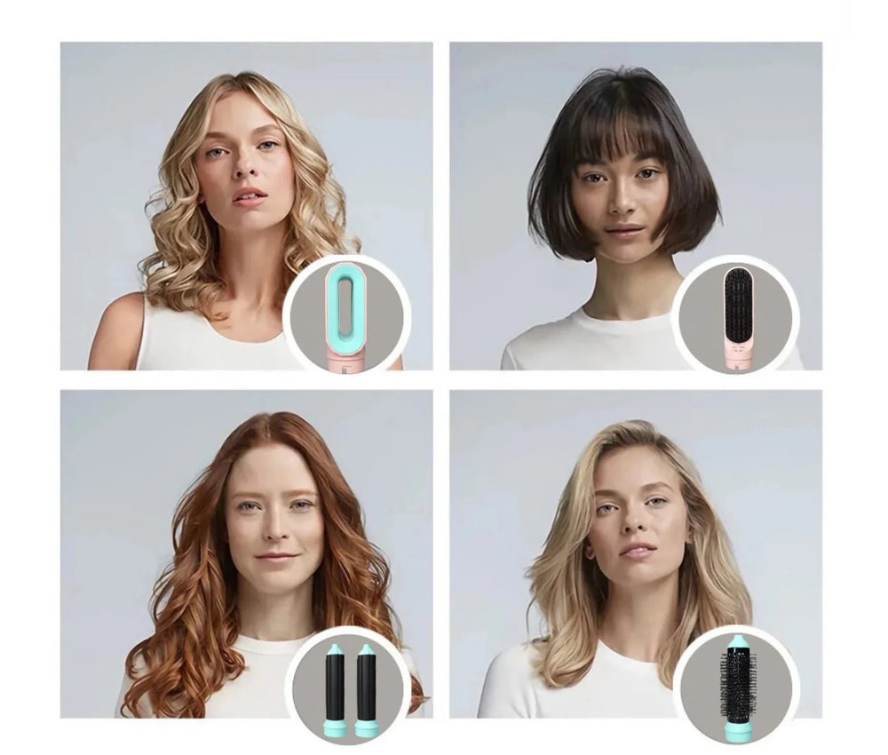 GlamJet | 5-in-1 Multi Styler Haartrockner Decorique.de