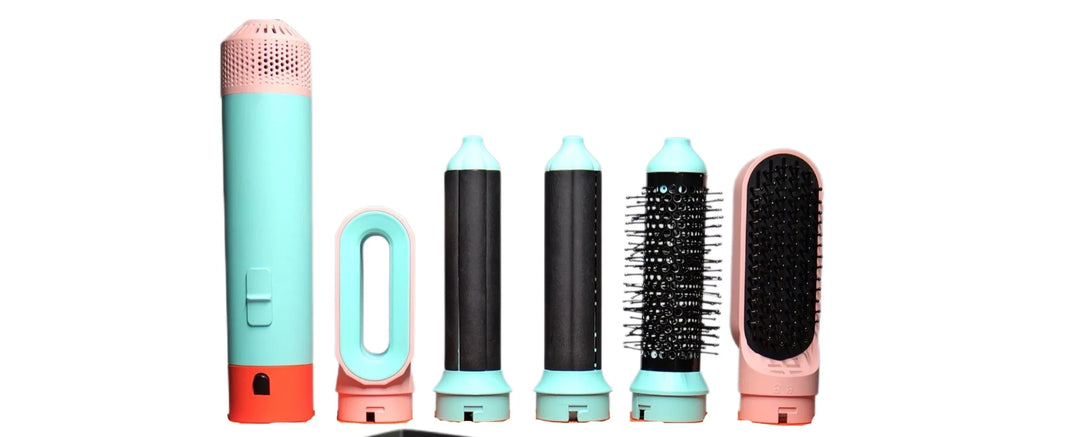 GlamJet | 5-in-1 Multi Styler Haartrockner Mit Lederhülle Decorique.de