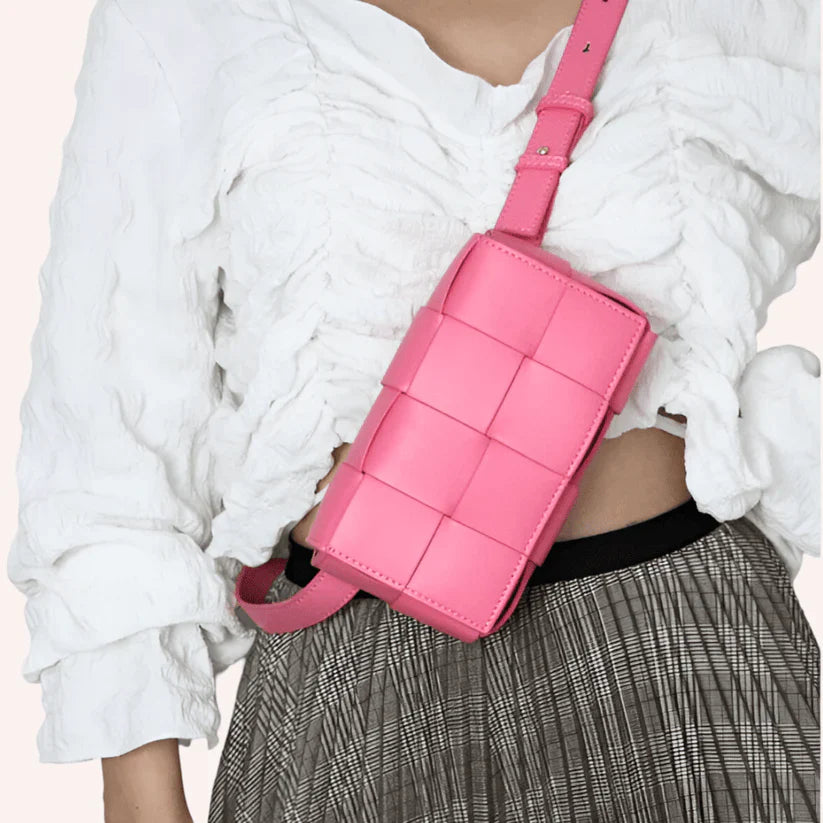 Glamora | Luxuriöse & Moderne Gürteltasche für Frauen Rosa Decorique.de