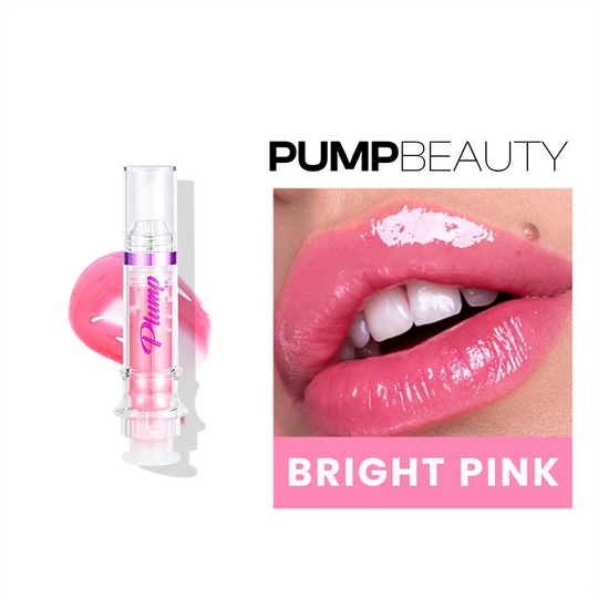 GlamPlus | Natürlicher Lip-Plumper Gloss Helles Rosa Decorique.de