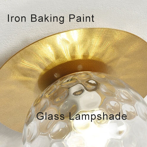 GlasHalo | Runde LED-Halbhängelampe im Modern-Look Decorique.de