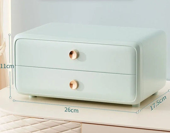 GleamBox | Mode Acrylic Kosmetikorganizer Grün Decorique.de