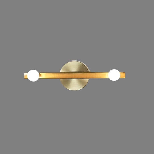 GleamLine | Moderne goldene Wandleuchte Decorique.de