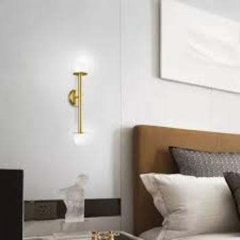 GleamLine | Moderne goldene Wandleuchte Decorique.de