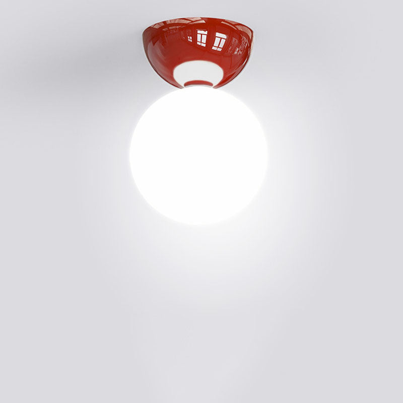 GloBello | Zeitlose Kugelleuchte aus Glas & Eisen Decorique.de