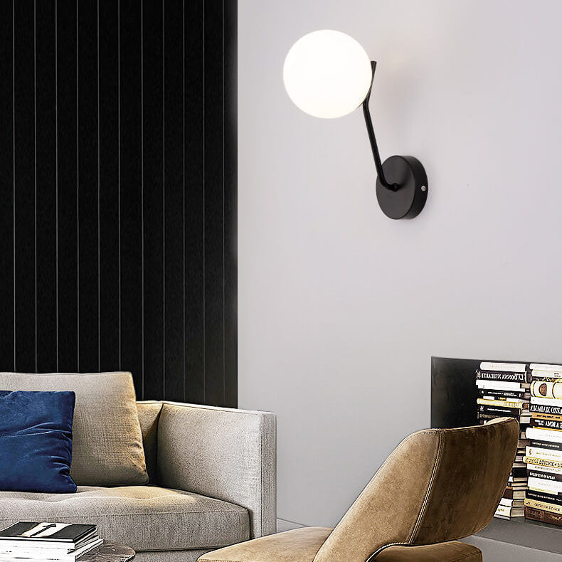 GlobeLuxe | Moderne Wandleuchte Schwarz Decorique.de