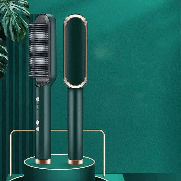 GlossComb | Ionen-Stylingkamm für Glanz & Glätte Grün Decorique.de