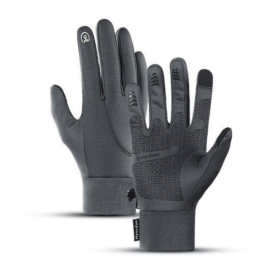 GlovePro | Wasserdichte Winterhandschuhe mit Fleece-Futter Grau Decorique.de