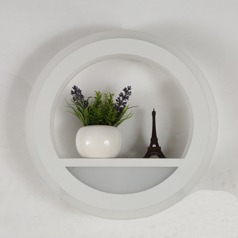 GlowArc | Runde Moderne Wandleuchte Decorique.de