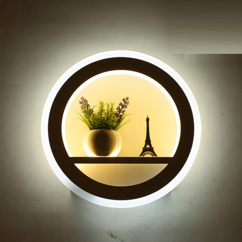 GlowArc | Runde Moderne Wandleuchte Decorique.de