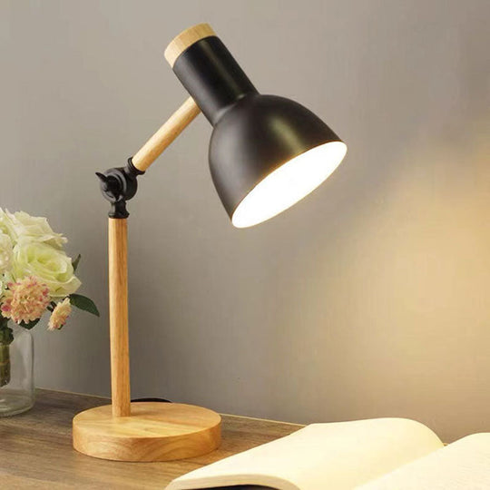 GlowArch | Zeitlose Halbkugel-Lampe für Studium Schwarz 230V Decorique.de