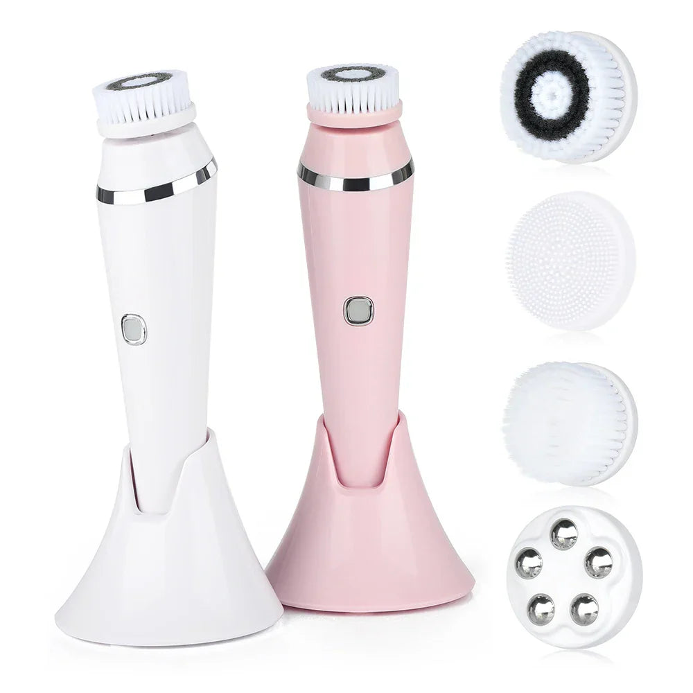 GlowCare | 4-in-1 Gesichtsreiniger- und Massage-Kit Decorique.de