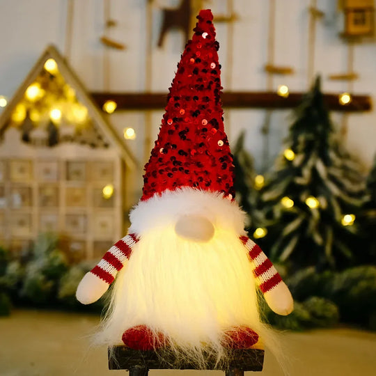 GlowElf | Weihnachtlicher Elf mit LED-Licht B Decorique.de